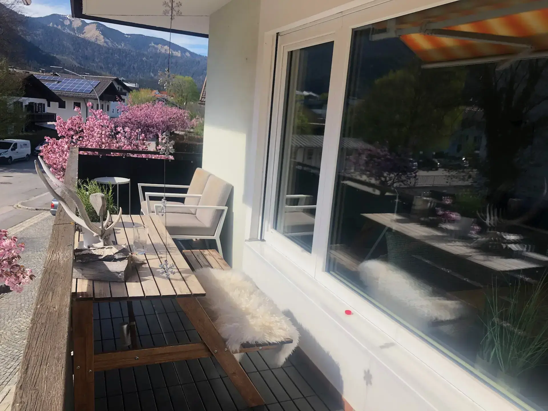 Balkon Sitzgelegenheit